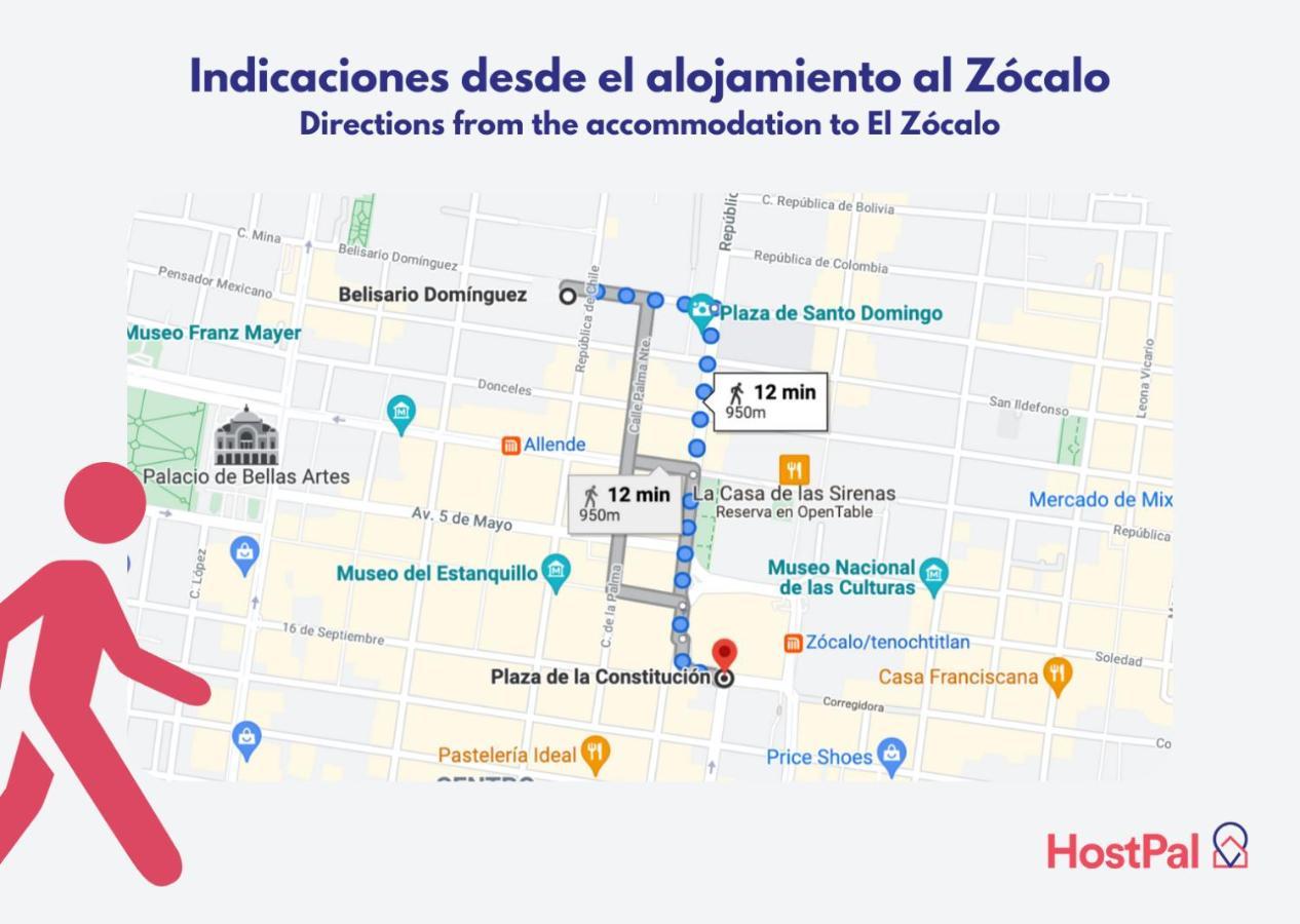Mexico Historic Center Modern Apartment 外观 照片